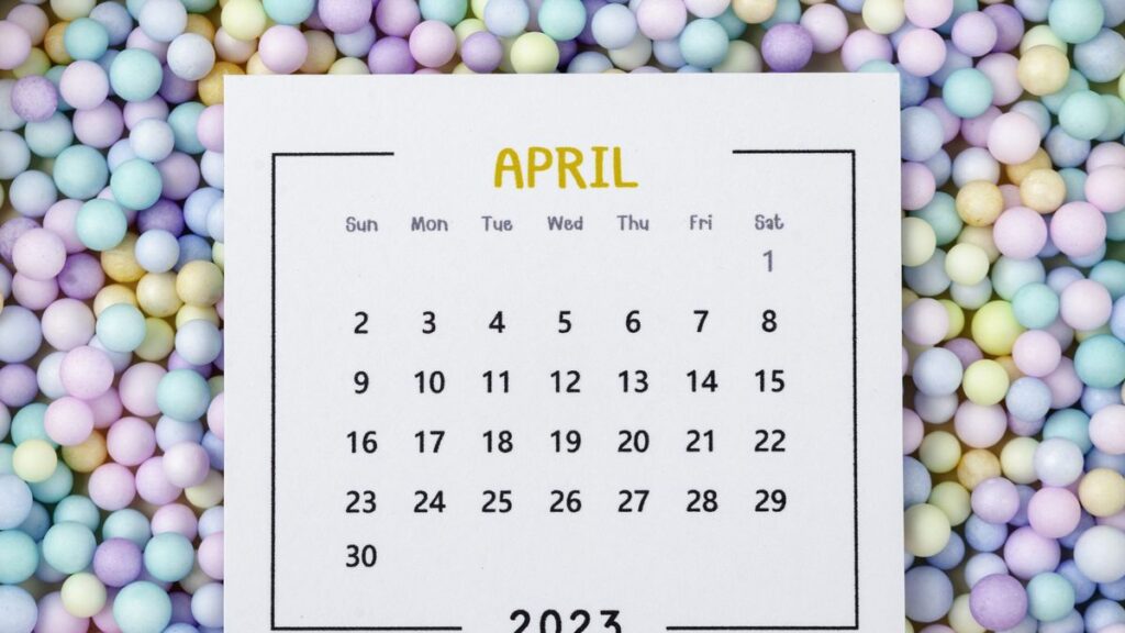 What Day Of The Week Is April 1 2023